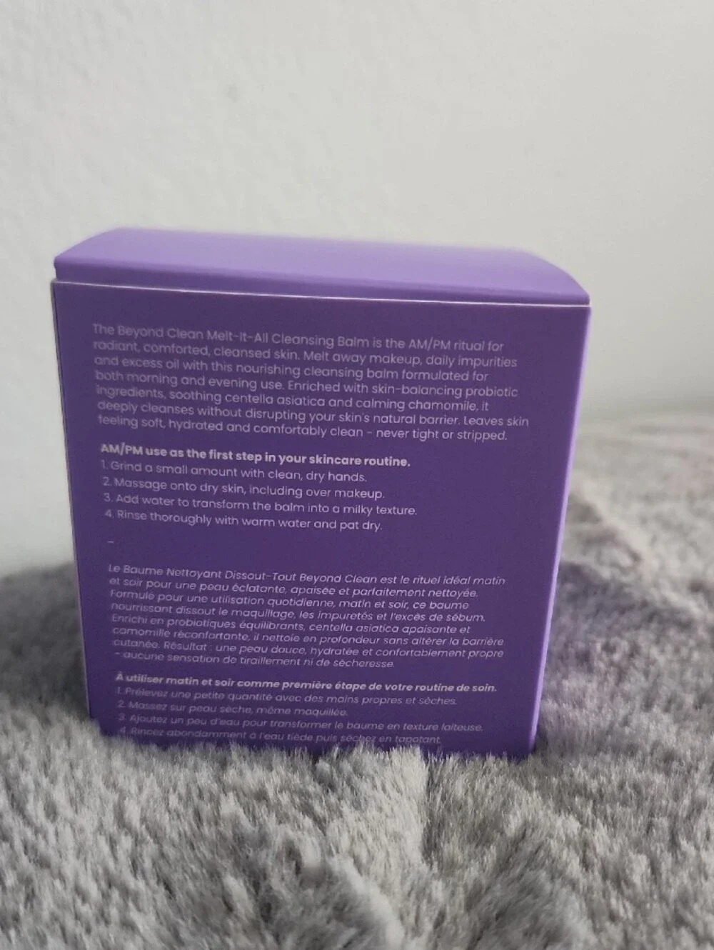 Wonderskin Beyond Clean Melt-It-All Cleansing Balm - Purple
